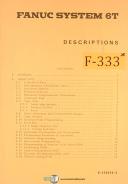 Fanuc-Fanuc System 6T, Control Descriptions Operation Program B52002E-3 Manual 1979-6T-01